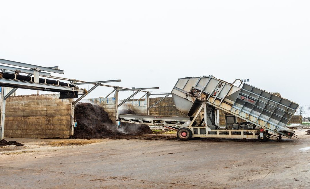 We expanded incubated compost production capacities (PHASE III COMPOST)